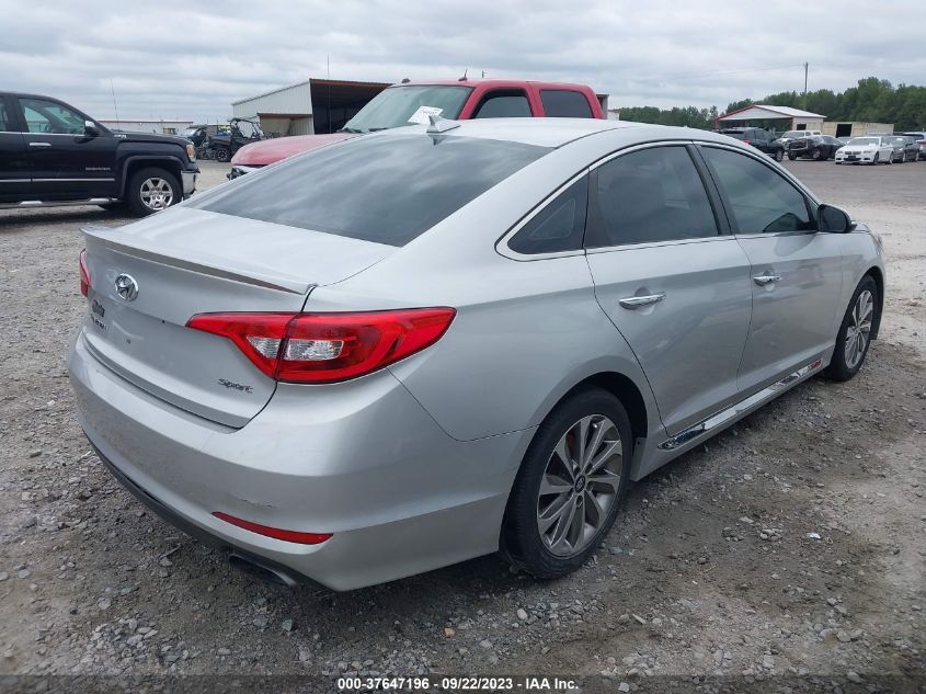 2017 HYUNDAI SONATA SPORT - 5NPE34AF3HH439814