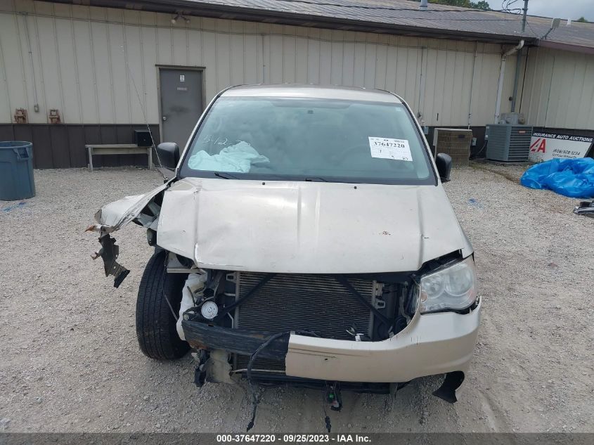 2013 DODGE GRAND CARAVAN SE - 2C4RDGBG4DR561649