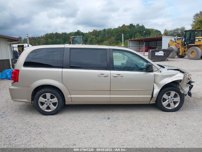 2013 DODGE GRAND CARAVAN SE - 2C4RDGBG4DR561649