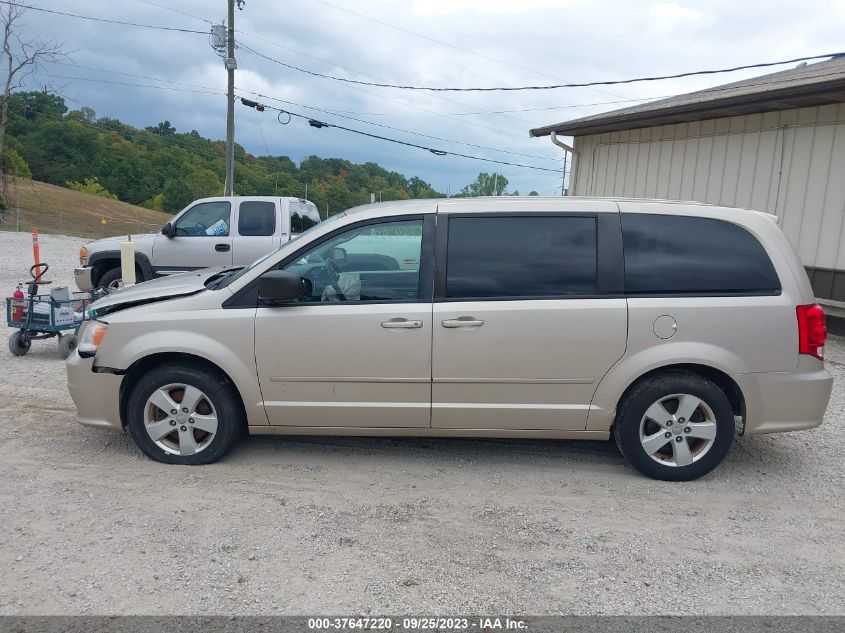 2013 DODGE GRAND CARAVAN SE - 2C4RDGBG4DR561649