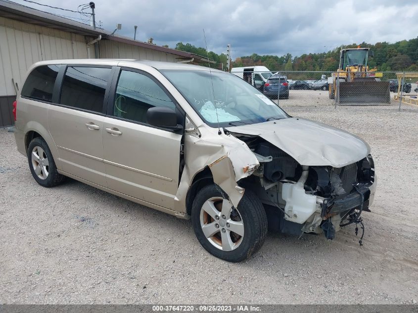 2013 DODGE GRAND CARAVAN SE - 2C4RDGBG4DR561649