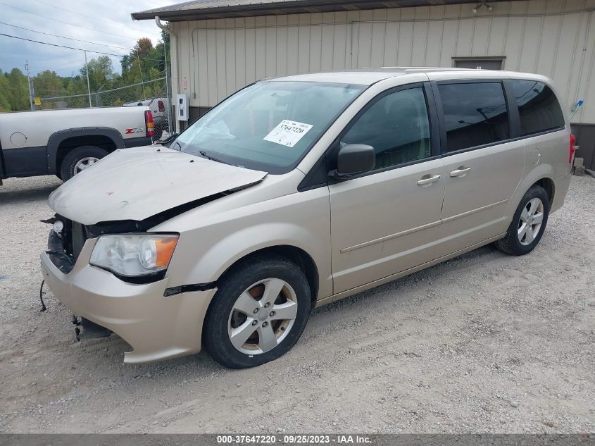 2013 DODGE GRAND CARAVAN SE - 2C4RDGBG4DR561649