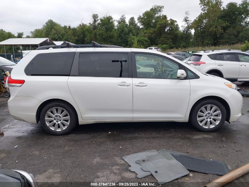 2014 TOYOTA SIENNA LTD/XLE - 5TDDK3DC7ES092651