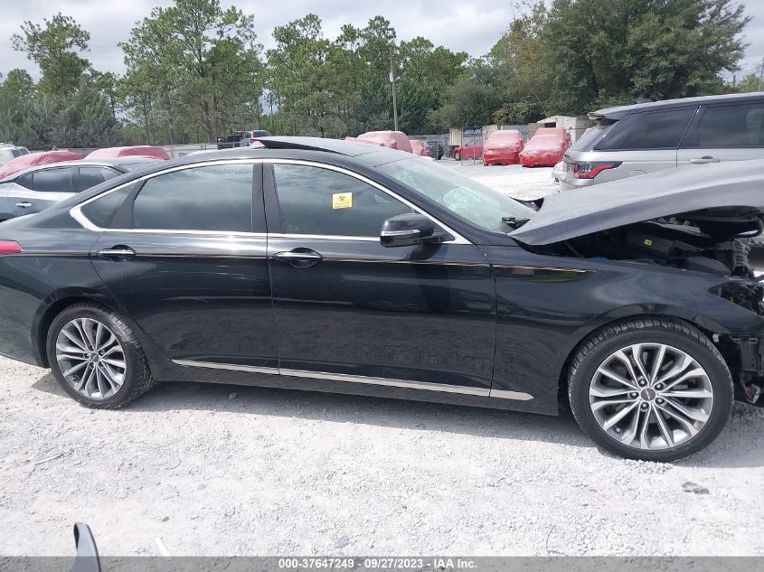 2017 GENESIS G80 3.8L - KMHGN4JE2HU168143