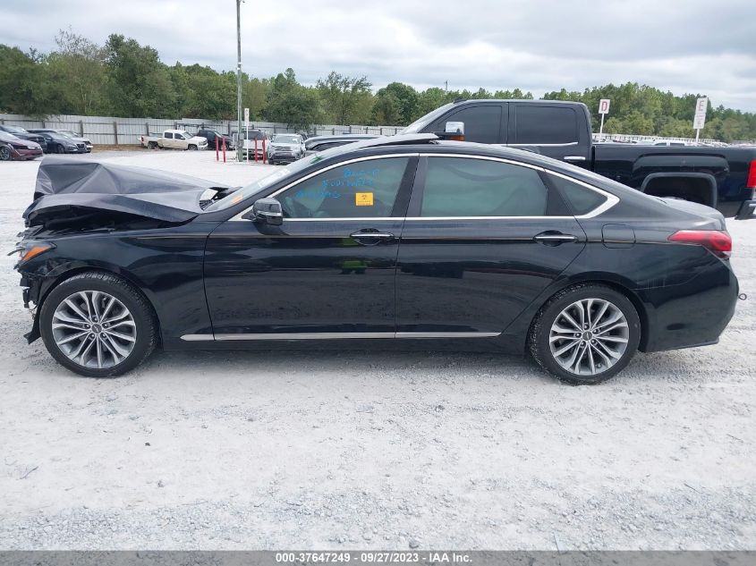2017 GENESIS G80 3.8L - KMHGN4JE2HU168143
