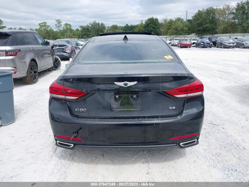2017 GENESIS G80 3.8L - KMHGN4JE2HU168143