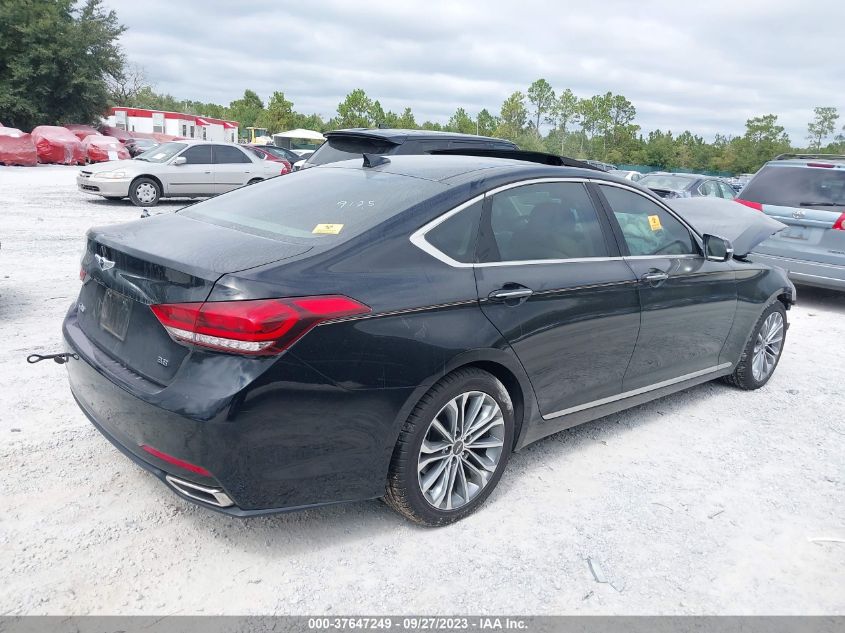 2017 GENESIS G80 3.8L - KMHGN4JE2HU168143