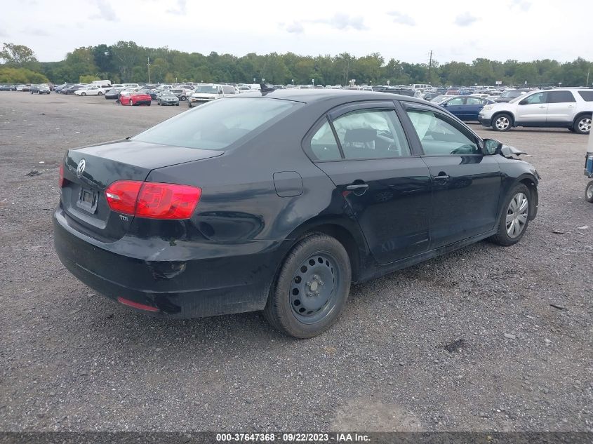 2014 VOLKSWAGEN JETTA SEDAN TDI VALUE EDITION - 3VWLL7AJ8EM302609