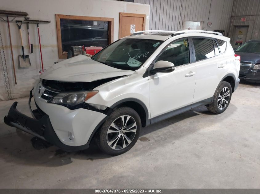 2015 TOYOTA RAV4 LIMITED - 2T3DFREV0FW384620