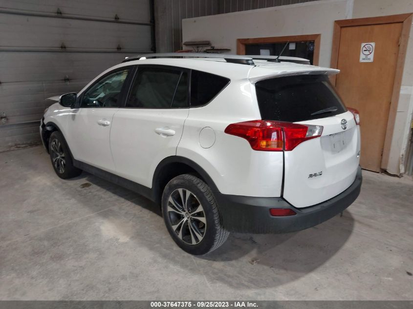 2015 TOYOTA RAV4 LIMITED - 2T3DFREV0FW384620