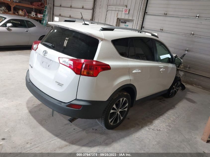 2015 TOYOTA RAV4 LIMITED - 2T3DFREV0FW384620