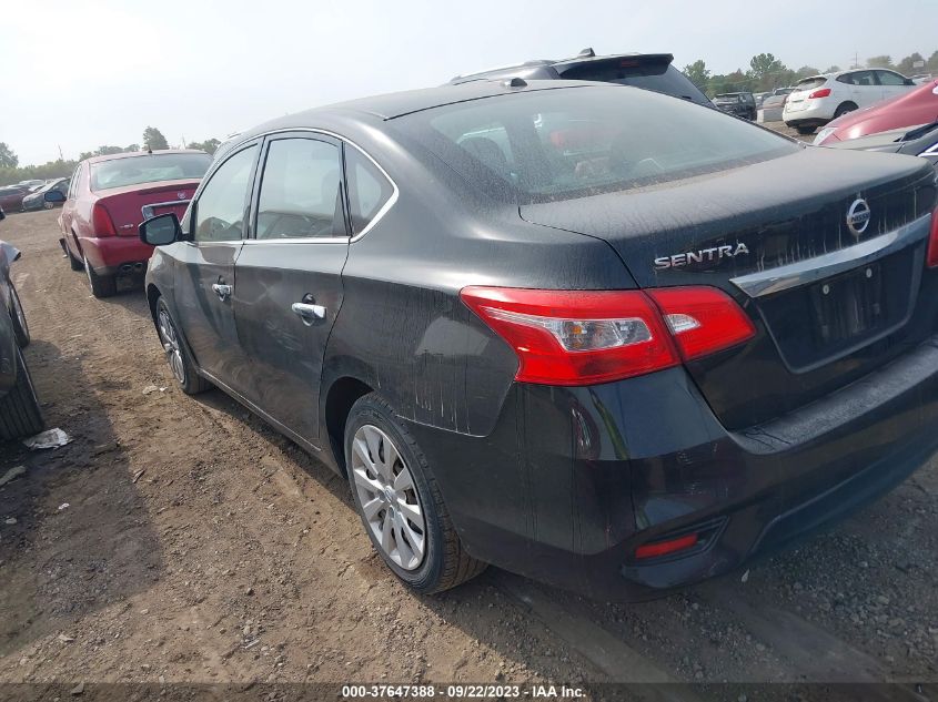 2017 NISSAN SENTRA S/SV/SR/SL - 3N1AB7AP9HL685362