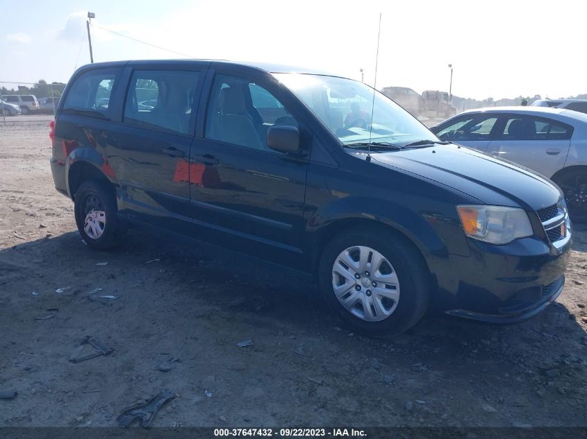 2014 DODGE GRAND CARAVAN AMERICAN VALUE PKG - 2C4RDGBG9ER452900