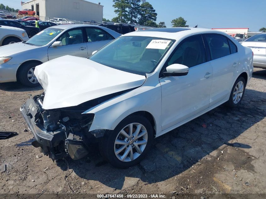 2014 VOLKSWAGEN JETTA SEDAN SE W/CONNECTIVITY/SUNROOF - 3VWD07AJXEM433554