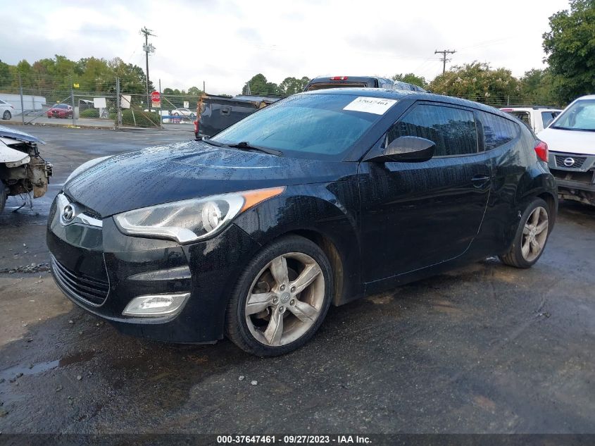 2014 HYUNDAI VELOSTER - KMHTC6AD6EU216388