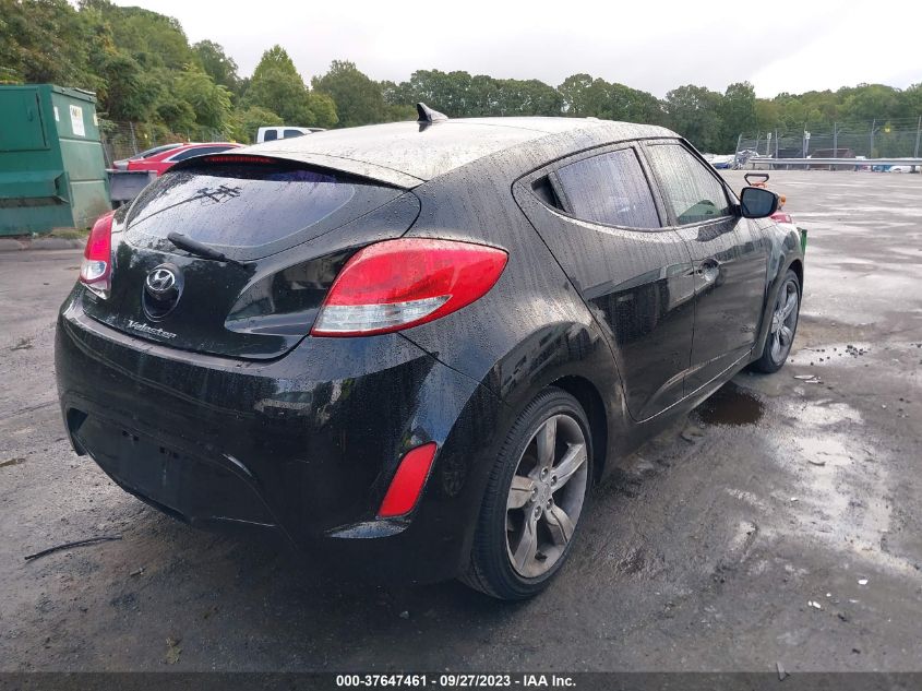 2014 HYUNDAI VELOSTER - KMHTC6AD6EU216388