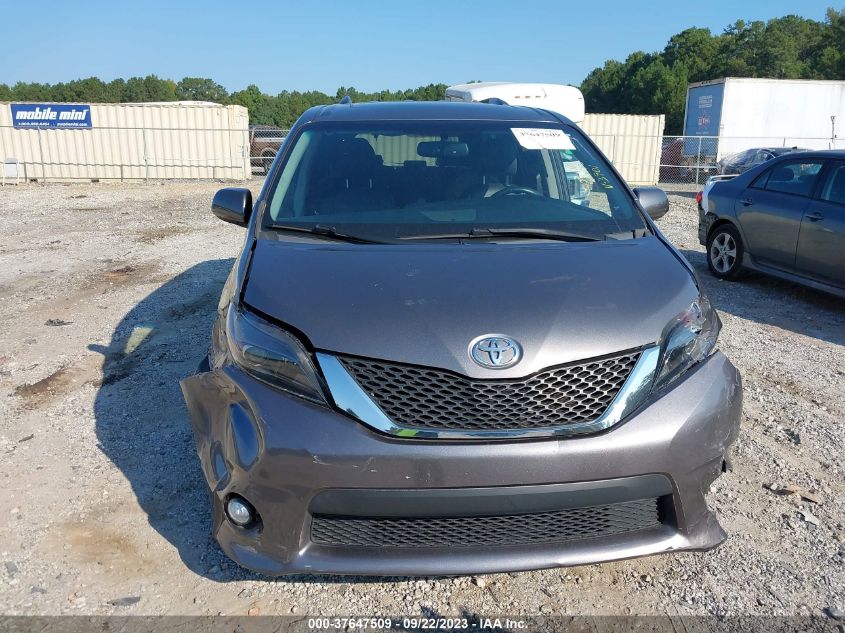 2017 TOYOTA SIENNA SE - 5TDXZ3DC3HS893901