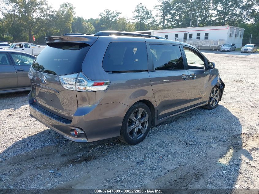 2017 TOYOTA SIENNA SE - 5TDXZ3DC3HS893901