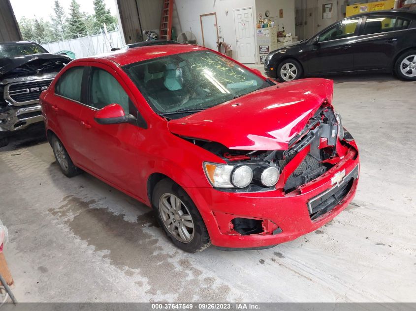 2015 CHEVROLET SONIC LT - 1G1JC5SH8F4101180