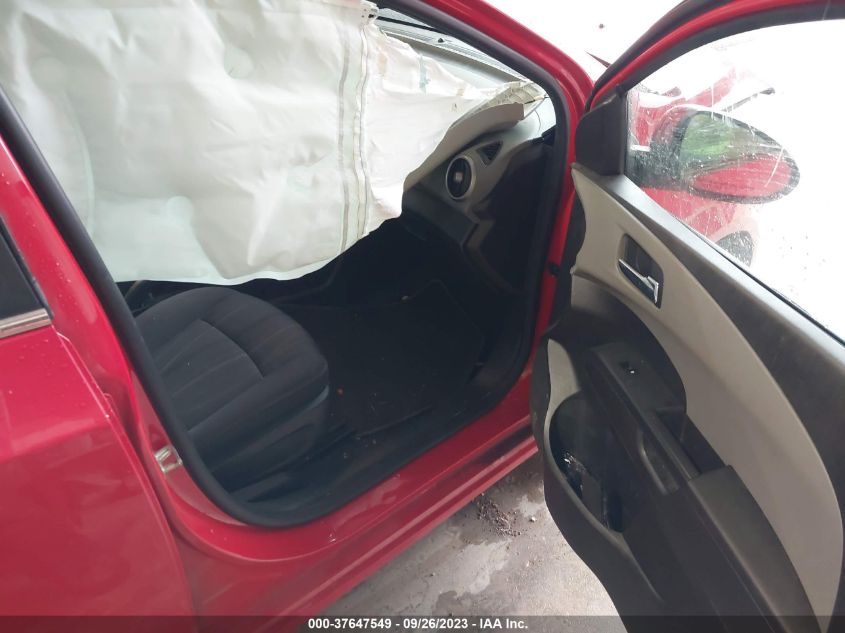 2015 CHEVROLET SONIC LT - 1G1JC5SH8F4101180