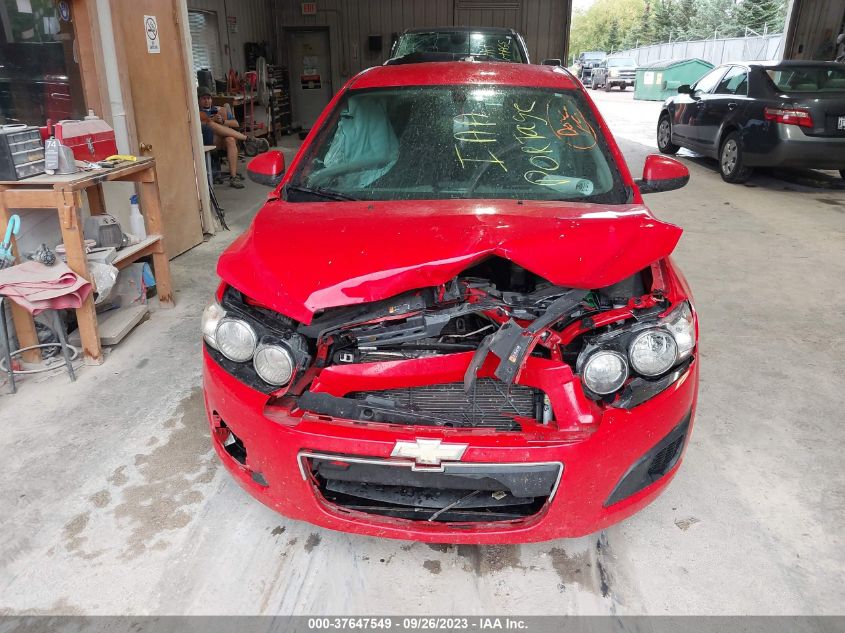 2015 CHEVROLET SONIC LT - 1G1JC5SH8F4101180