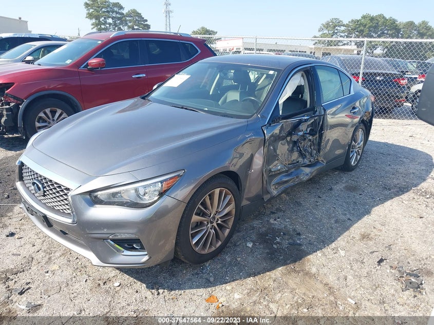 VIN JN1EV7AP2JM363327 2018 INFINITI Q50 3.0T LUXE