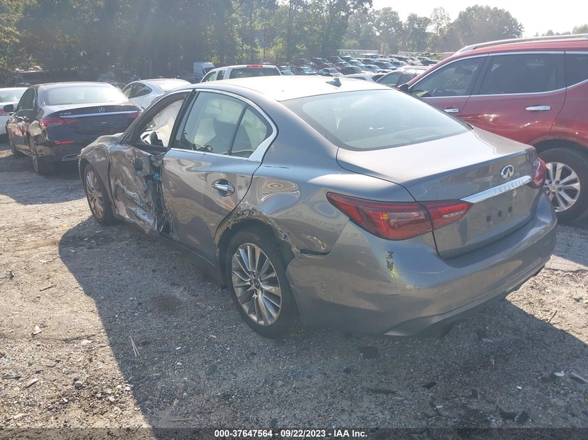 VIN JN1EV7AP2JM363327 2018 INFINITI Q50 3.0T LUXE