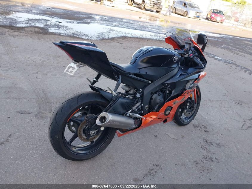 2020 YAMAHA YZFR6 JYARJ28E9LA006146