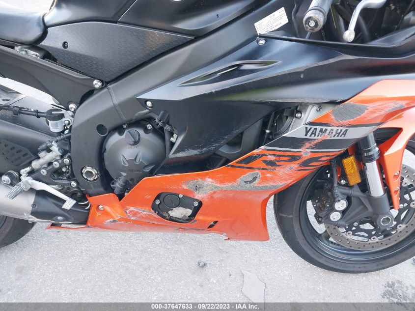 2020 YAMAHA YZFR6 JYARJ28E9LA006146