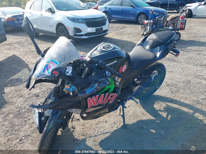 VIN JKAEXKH14PDAN8056 2023 KAWASAKI EX400