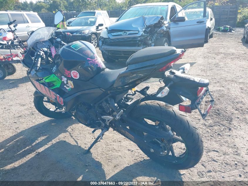 VIN JKAEXKH14PDAN8056 2023 KAWASAKI EX400