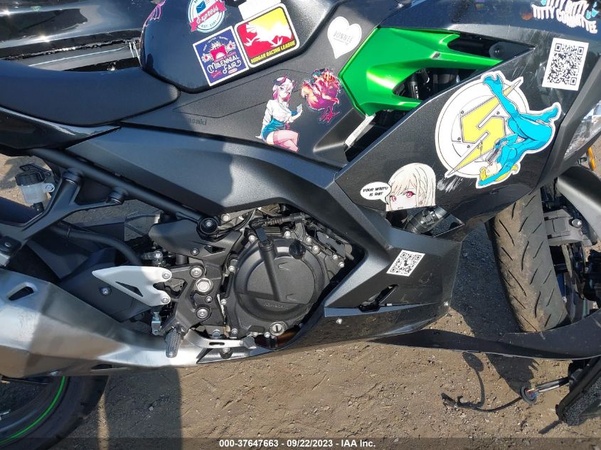 VIN JKAEXKH14PDAN8056 2023 KAWASAKI EX400