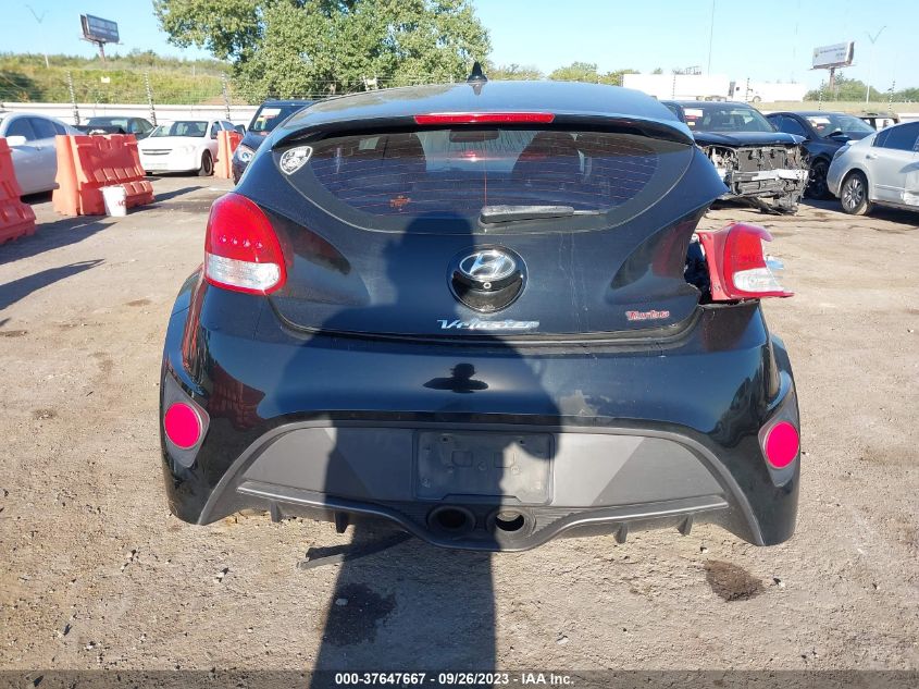 2014 HYUNDAI VELOSTER TURBO - KMHTC6AE7EU201696