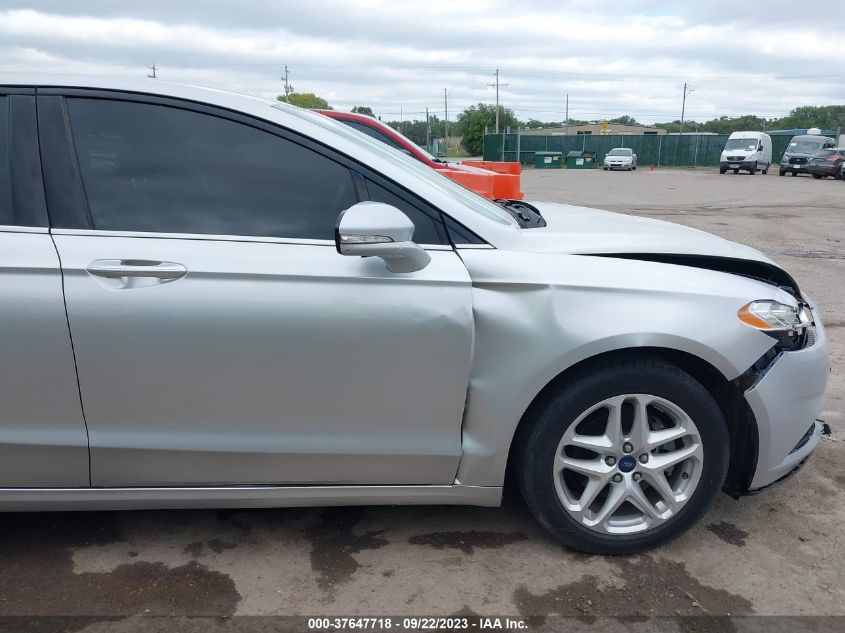 2014 FORD FUSION SE - 1FA6P0H71E5377105