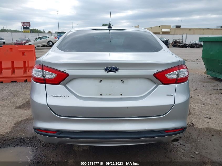 2014 FORD FUSION SE - 1FA6P0H71E5377105