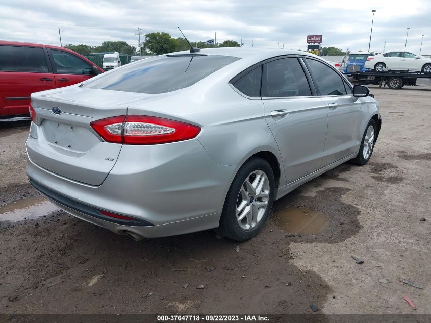 2014 FORD FUSION SE - 1FA6P0H71E5377105