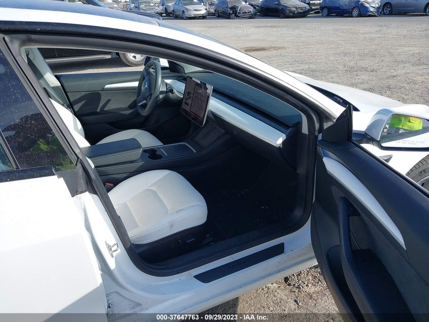 VIN 5YJ3E1EBXMF001064 2021 TESLA MODEL 3 LONG RANGE