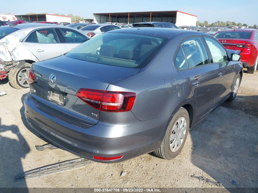 2016 VOLKSWAGEN JETTA SEDAN 1.4T S - 3VW267AJ4GM248876