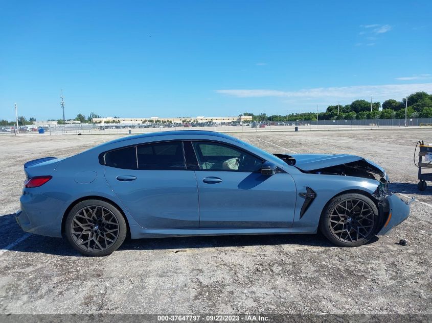 2022 BMW M8 GRAN COUPE COMPETITION GRAN COUPE WBSGV0C06NCJ86850