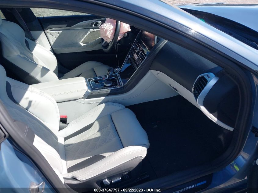 2022 BMW M8 GRAN COUPE COMPETITION GRAN COUPE WBSGV0C06NCJ86850