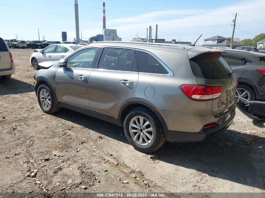 2016 KIA SORENTO LX - 5XYPG4A32GG076544