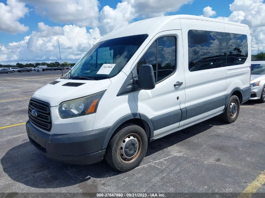 2015 FORD TRANSIT WAGON XL/XLT - 1FMZK1CM3FKB22883