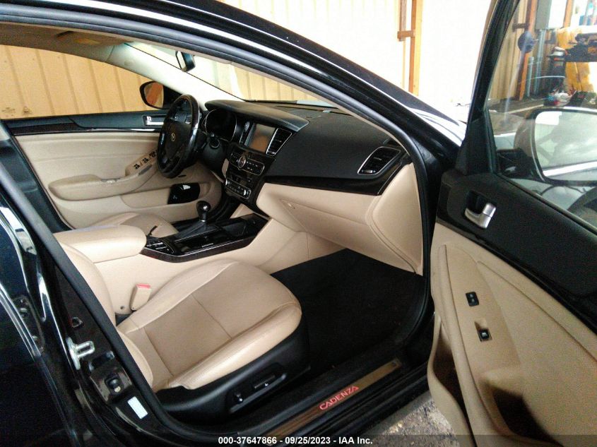 2014 KIA CADENZA PREMIUM KNALN4D70E5125097