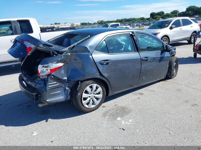 2016 TOYOTA COROLLA L/LE/LE PLS/PRM/S/S PLS - 5YFBURHEXGP552011