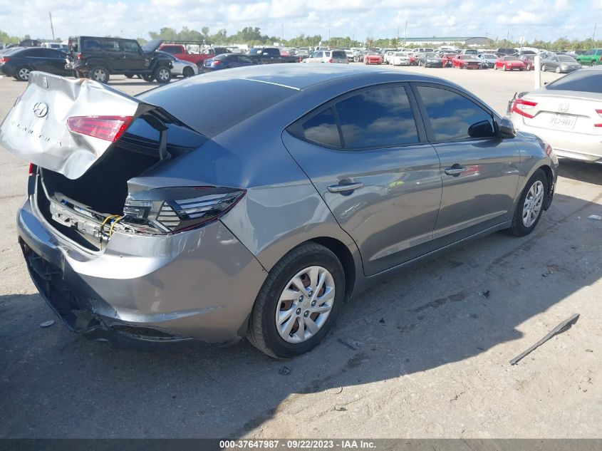 2019 HYUNDAI ELANTRA SE - 5NPD74LF1KH472069