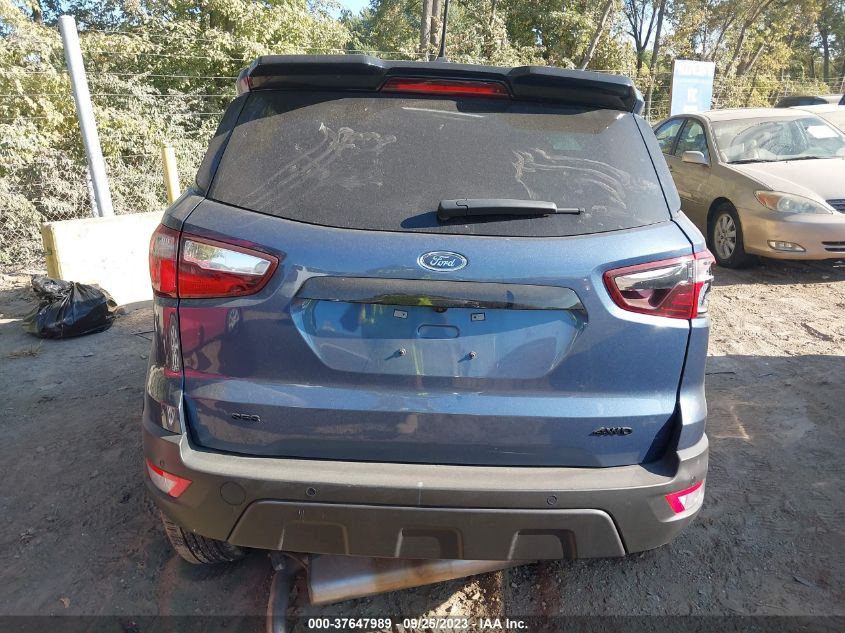 2022 FORD ECOSPORT SES - MAJ6S3JL3NC459470
