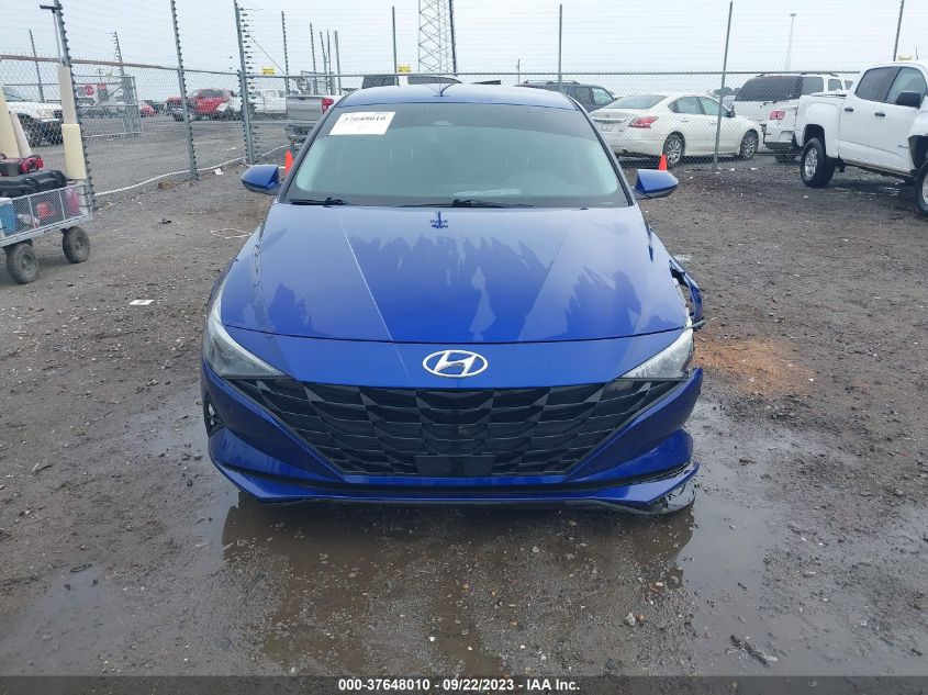 2021 HYUNDAI ELANTRA SEL - KMHLS4AG0MU095180