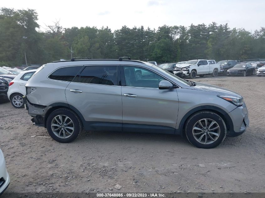 2018 HYUNDAI SANTA FE SE - KM8SNDHFXJU270952