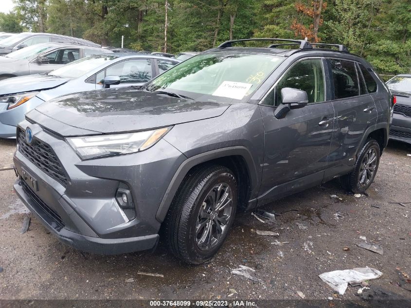 2022 TOYOTA RAV4 HYBRID XLE PREMIUM - JTMB6RFV8ND073681