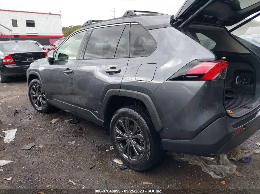 2022 TOYOTA RAV4 HYBRID XLE PREMIUM - JTMB6RFV8ND073681